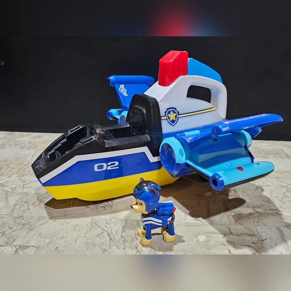 PAW Patrol Spiral Rescue Jet Battery Powered Toy For Kids, Ages‎ 5+
